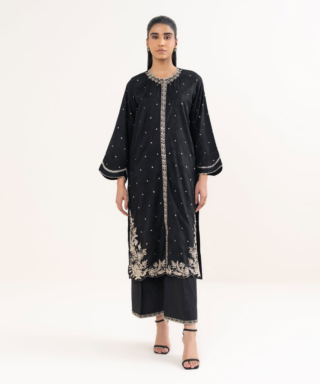Embroidered Jacquard Shirt