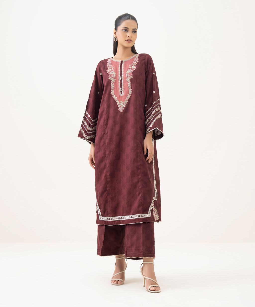 Embroidered Jacquard Shirt
