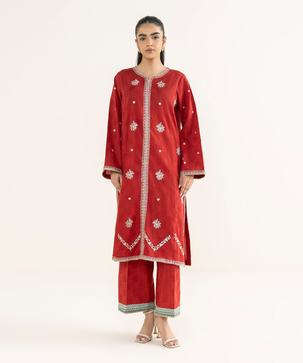 Embroidered Jacquard Shirt
