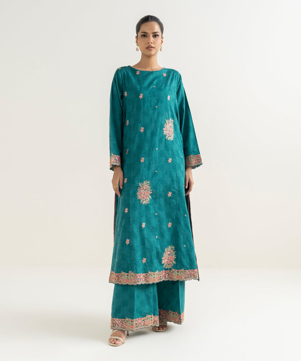 Embroidered Jacquard Shirt