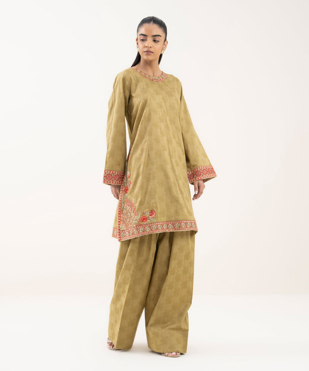 Embroidered Jacquard Shirt