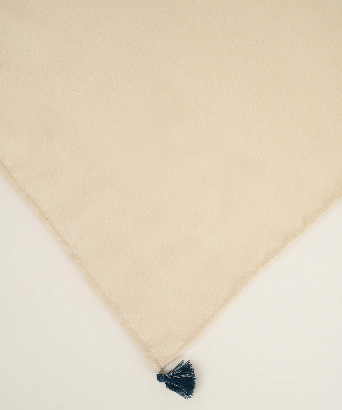 Herringbone Solid Off White Dupatta