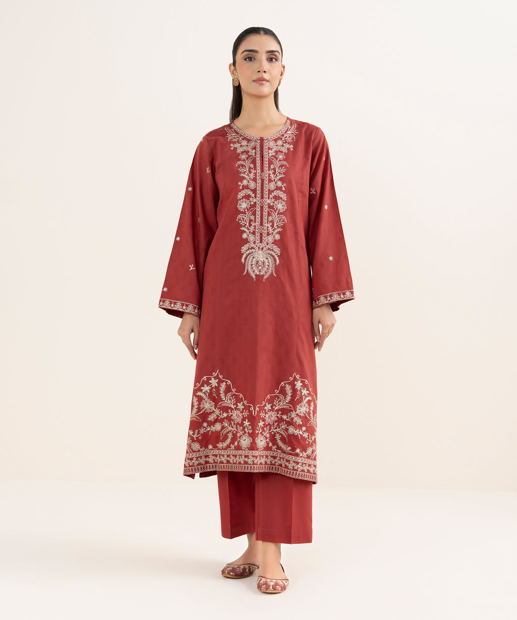 Embroidered Jacquard Shirt