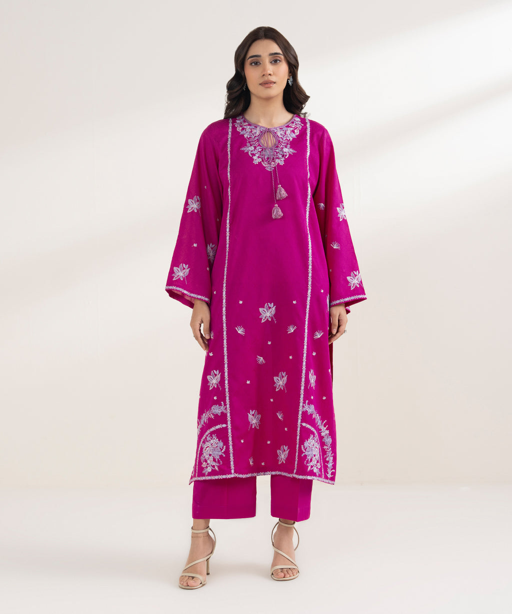 Embroidered Jacquard Shirt