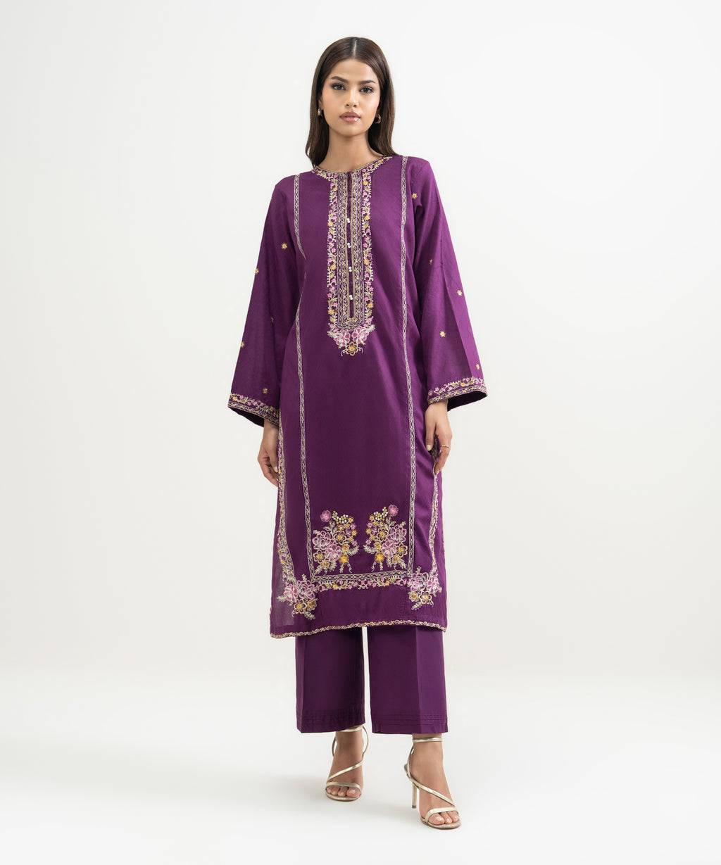 Embroidered Jacquard Shirt