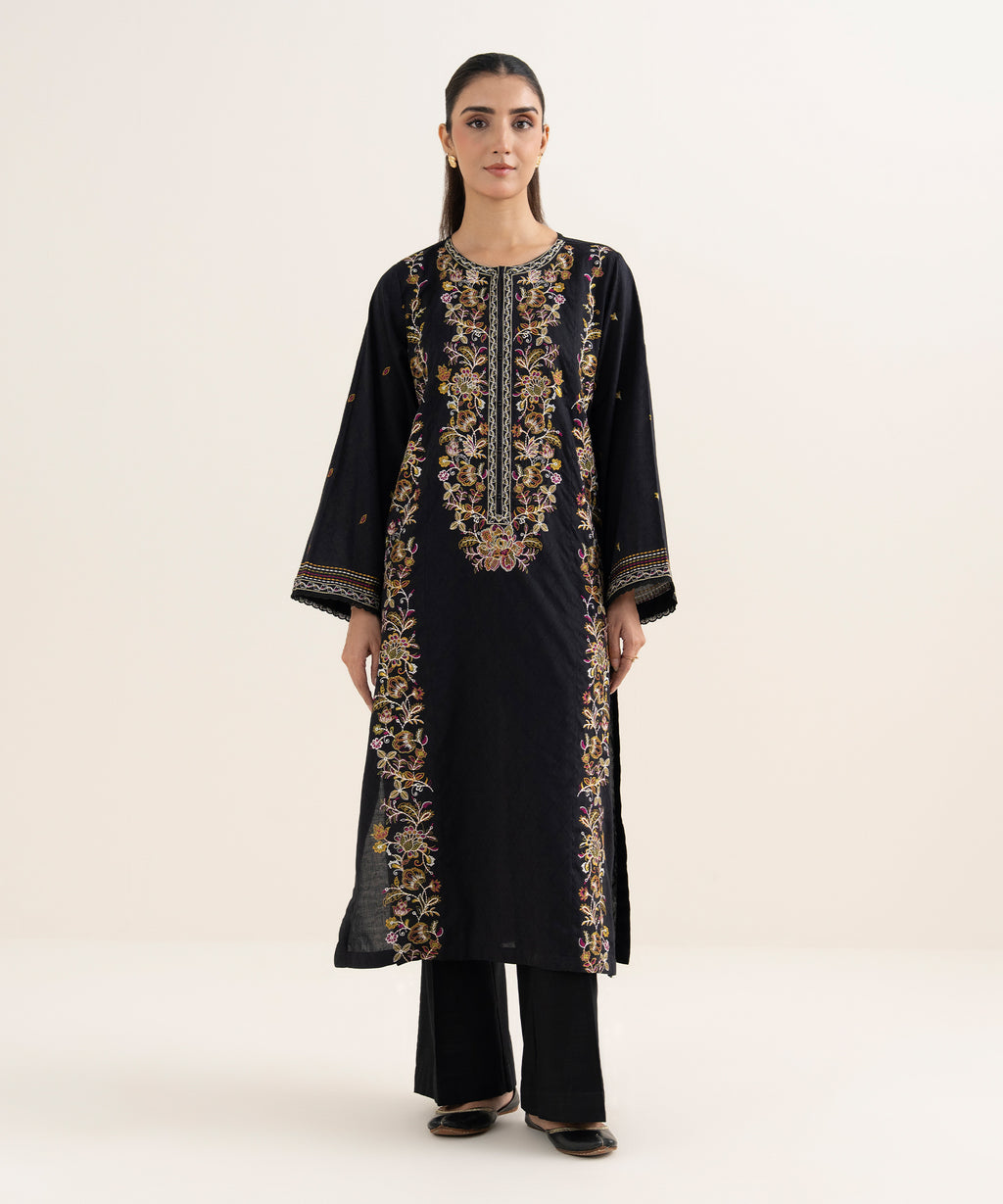 Embroidered Jacquard Shirt