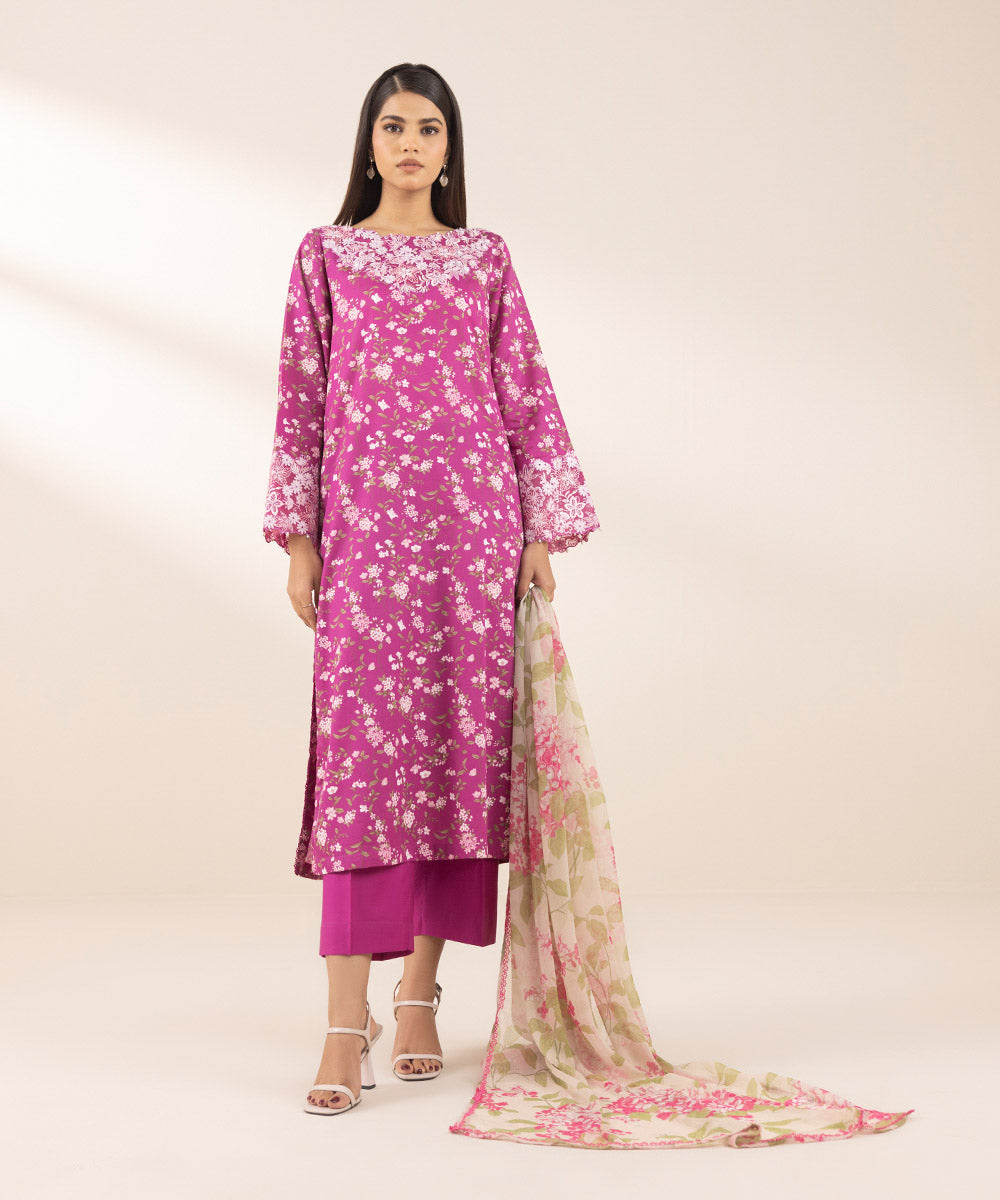 Printed Chiffon Dupatta