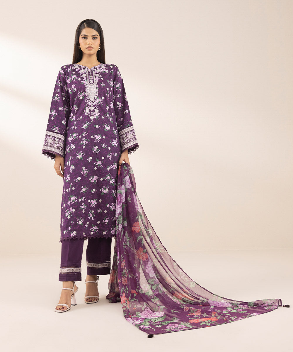 Printed Chiffon Dupatta