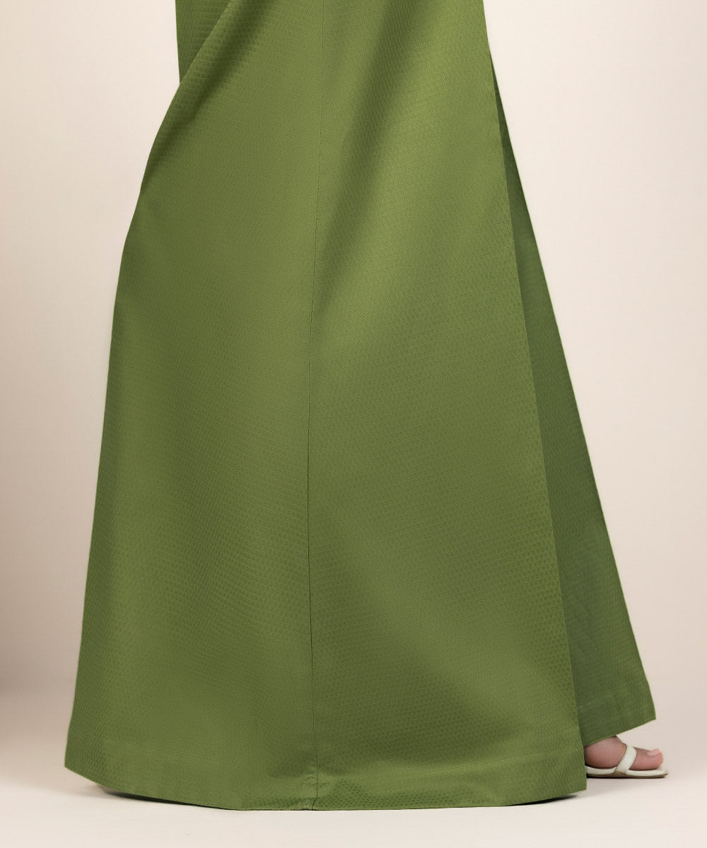 Women's Pret Dobby Green Sharara