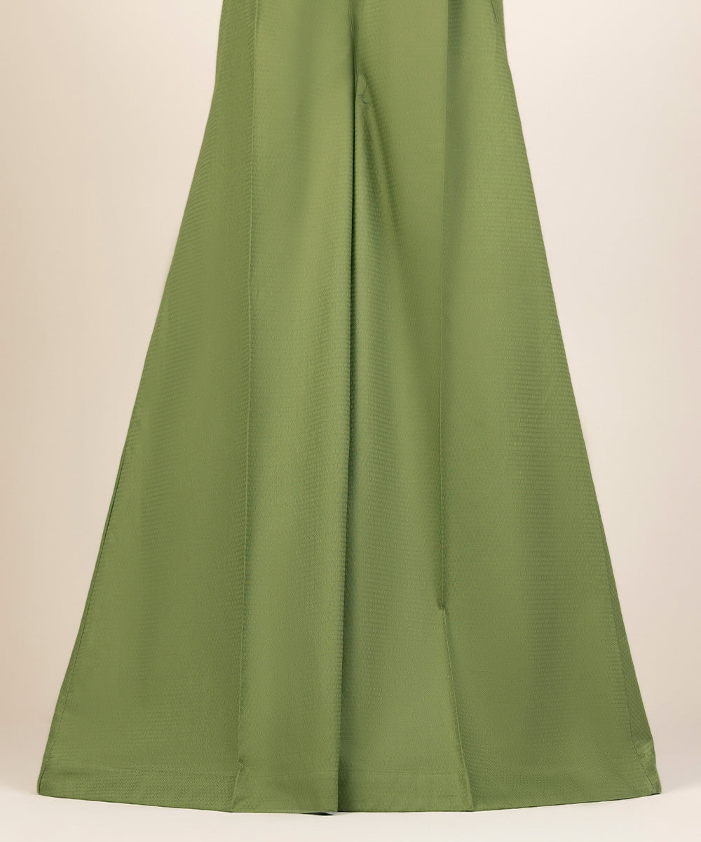 Women's Pret Dobby Green Sharara