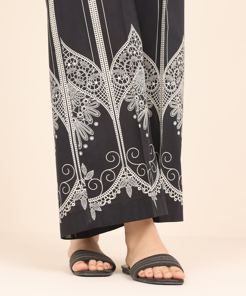 Women's RTW Cambric Multi Printed Culottes