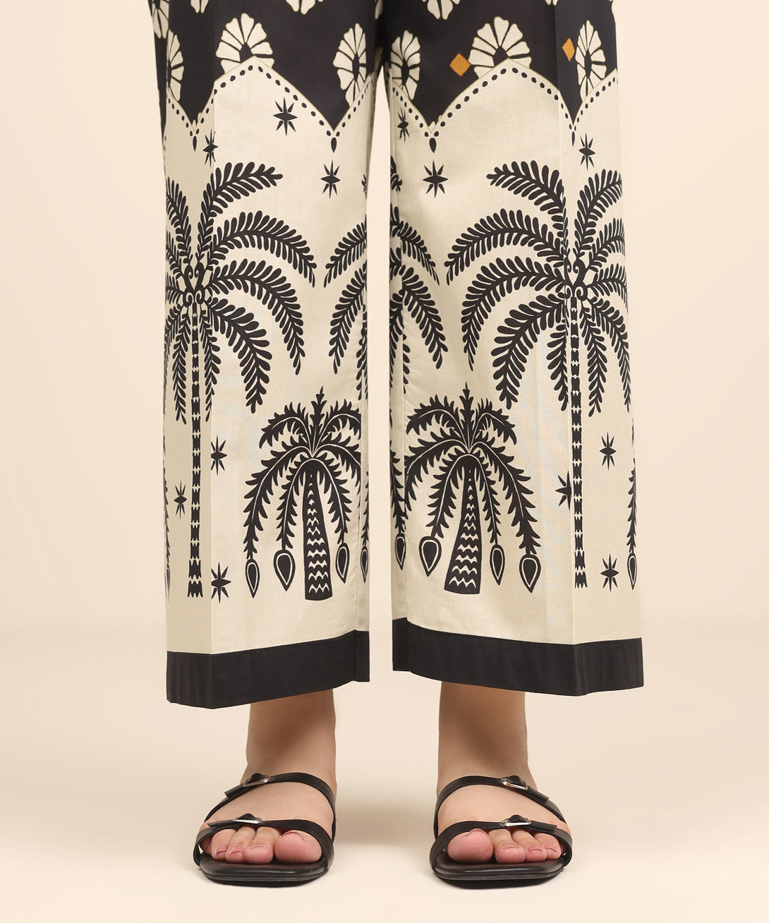 Women's RTW Cambric Multi Printed Culottes