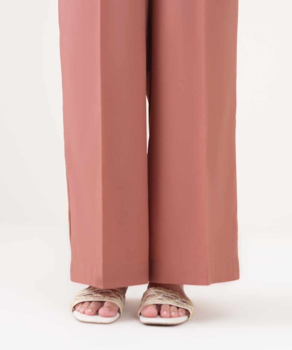 Solid Cotton Viscose Culottes