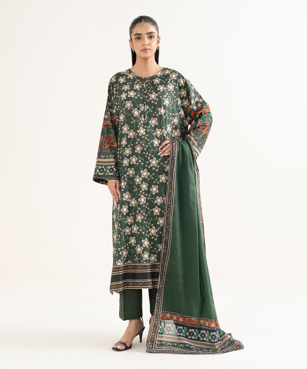 Printed Voile Dupatta