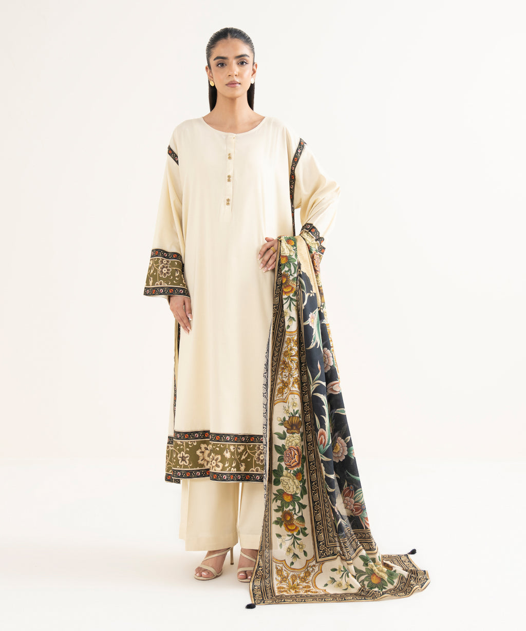 Printed Voile Dupatta