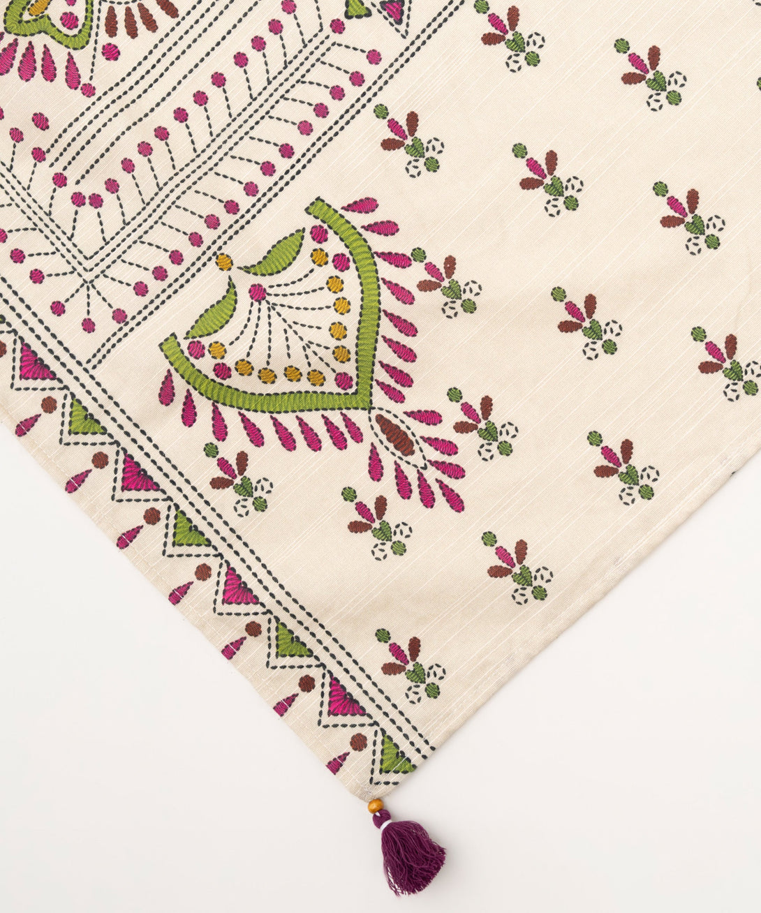 Light Khaddar Printed Multi Dupatta