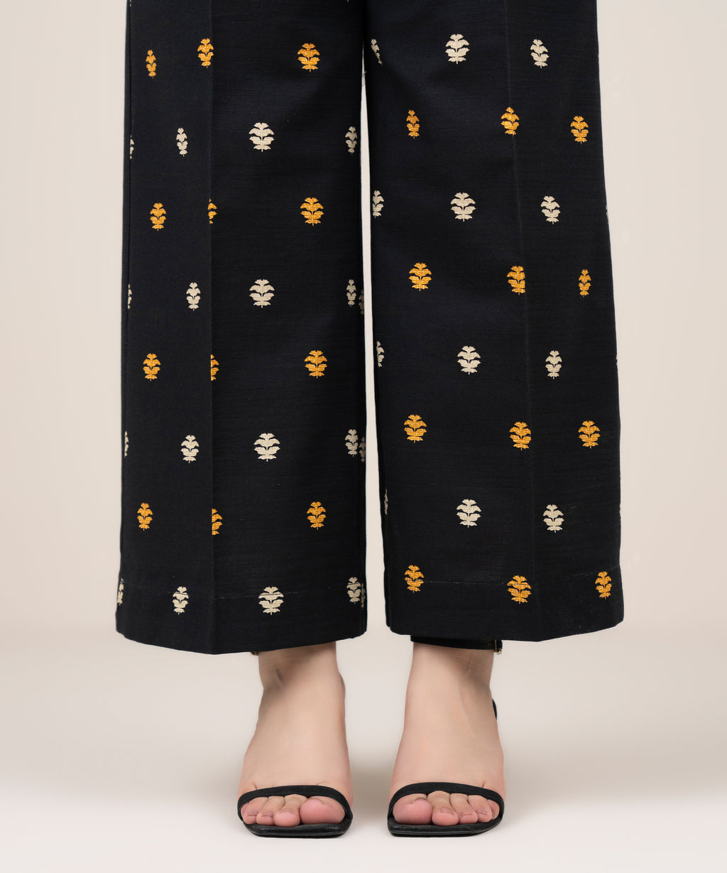 Printed Khaddar Culottes