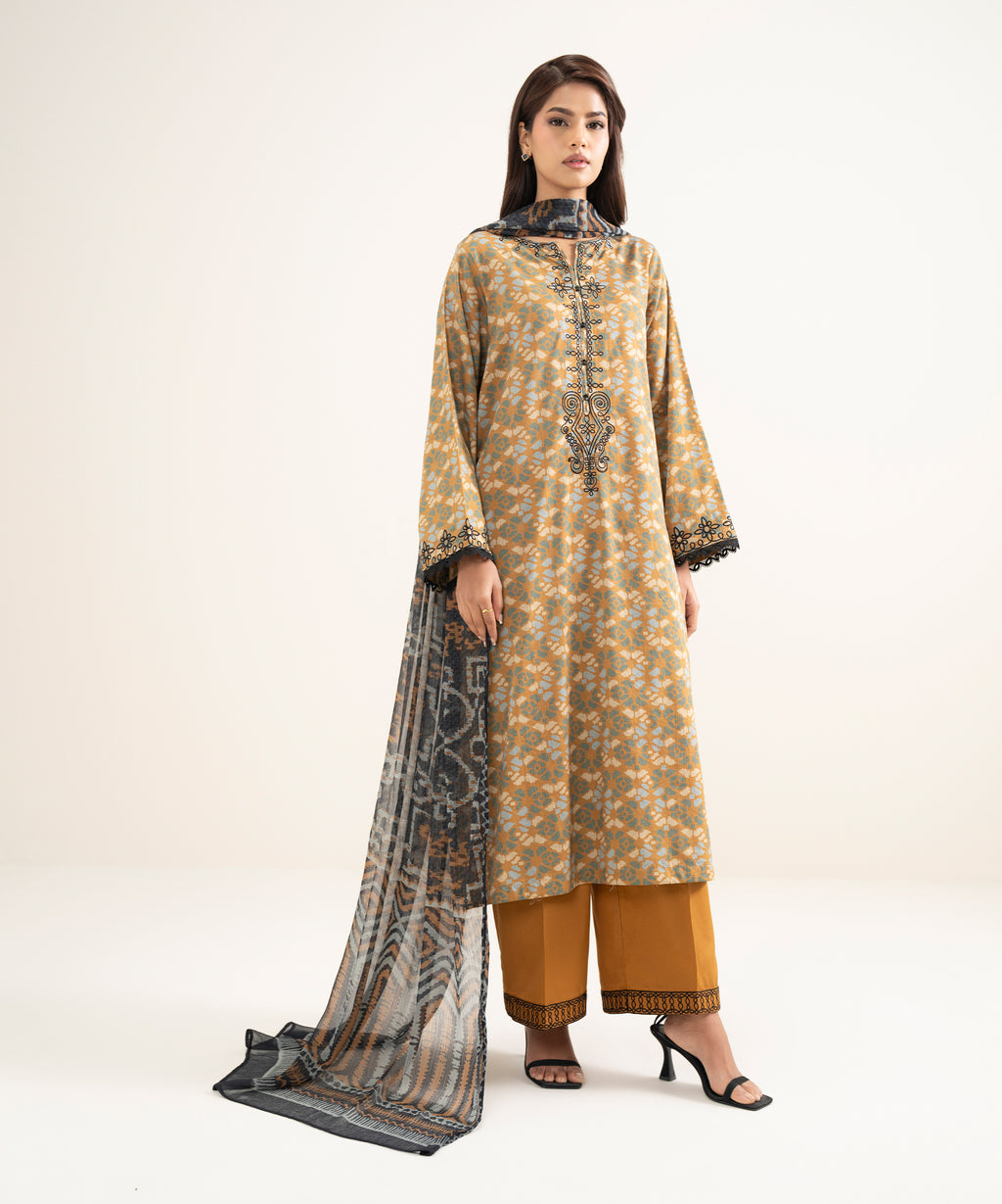 Printed Chiffon Dupatta