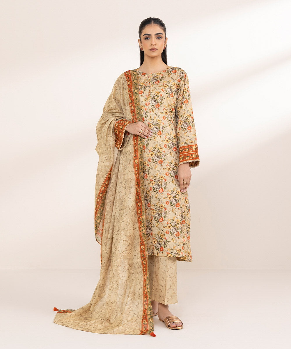 Printed Voile Dupatta