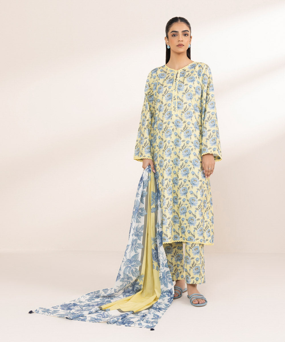 Printed Lawn Dupatta