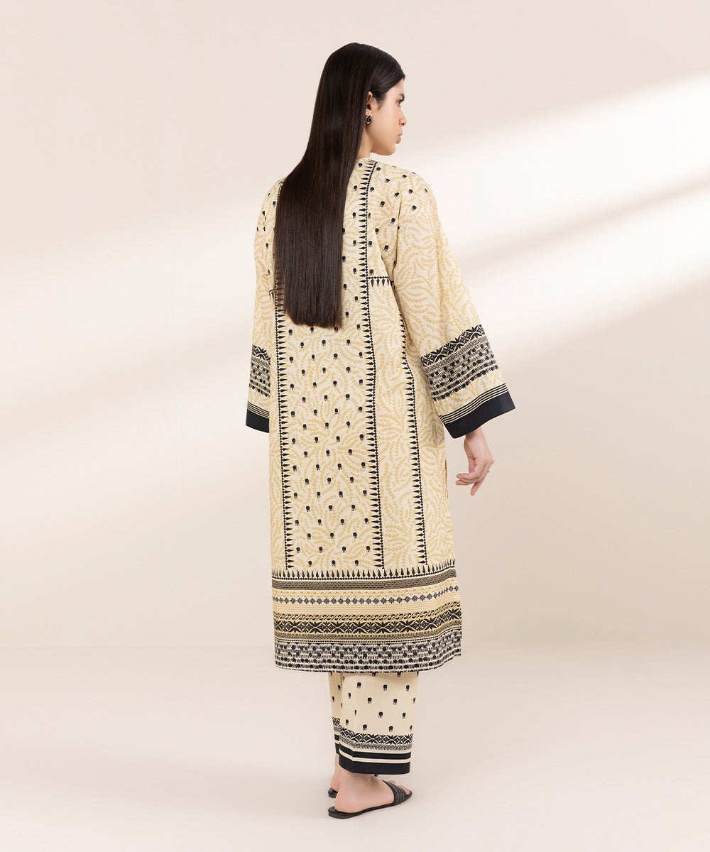 Women's RTW Cambric Multi Printed Boxy Shirt