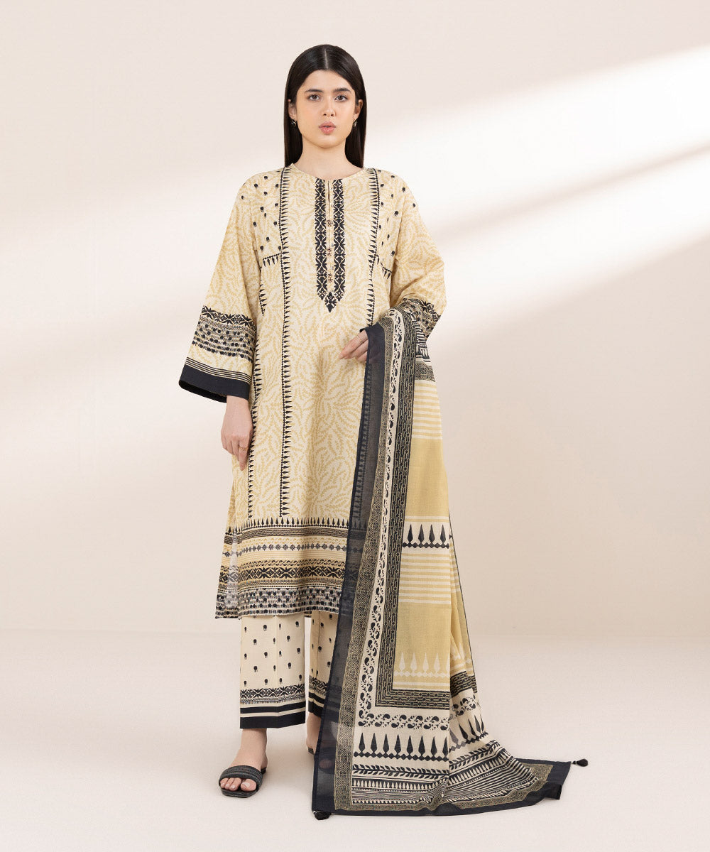 Women's RTW Cambric Multi Printed Boxy Shirt