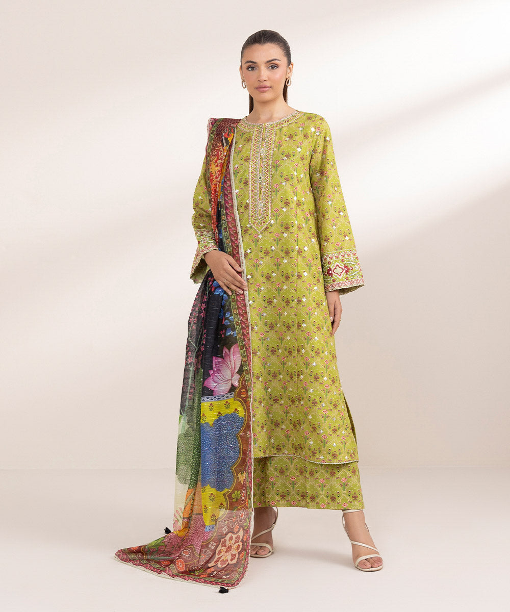 Fancy Manar Multi Printed Dupatta