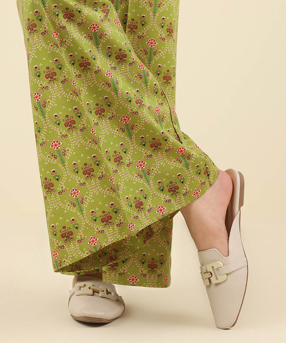 Women's Pret Cambric Multi Printed Culottes