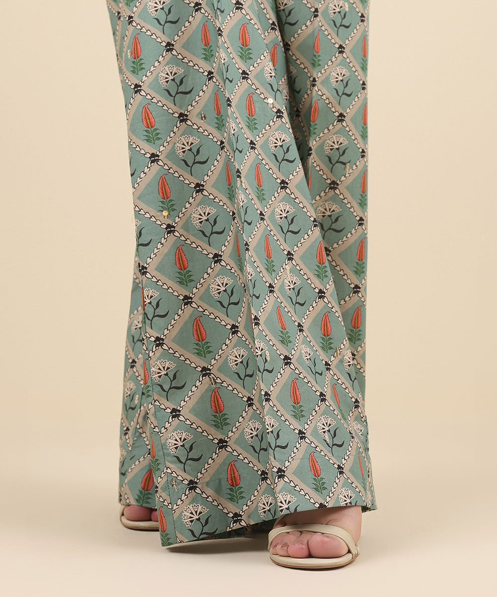 Women's Pret Cambric Multi Printed Culottes