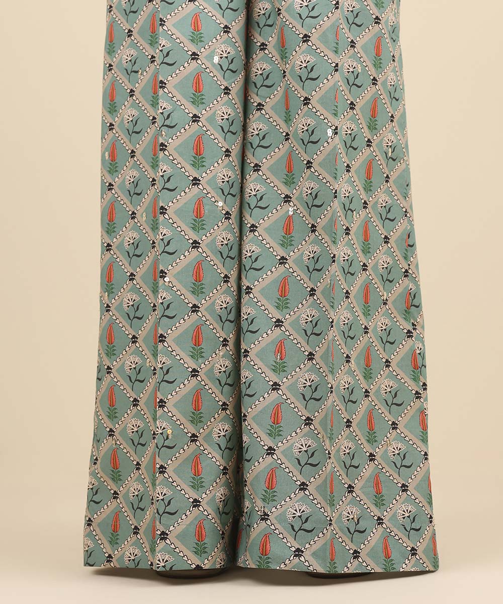 Women's Pret Cambric Multi Printed Culottes