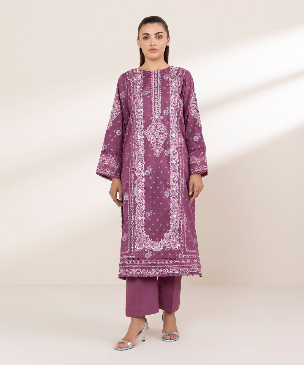 Embroidered Lawn Shirt