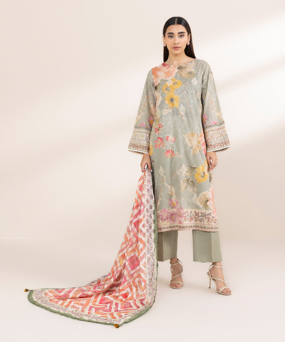 Manaar Multi Printed Dupatta