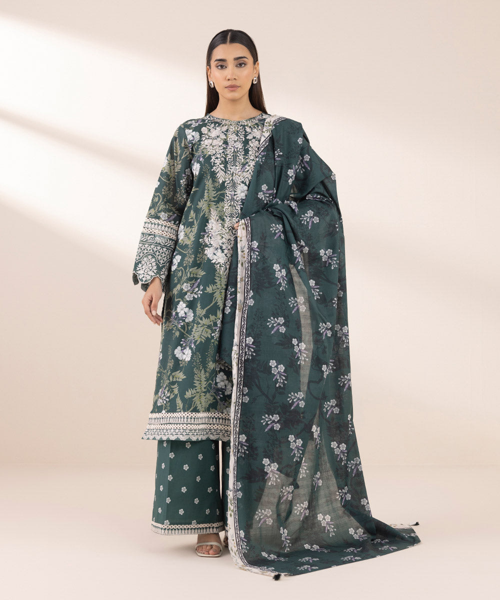 Printed Lawn Dupatta