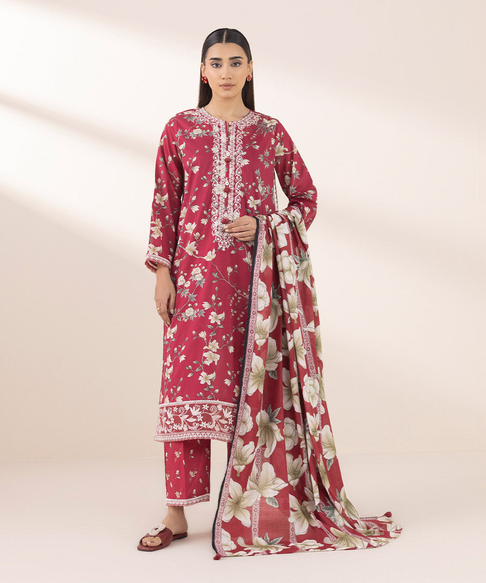 Printed Lawn Dupatta