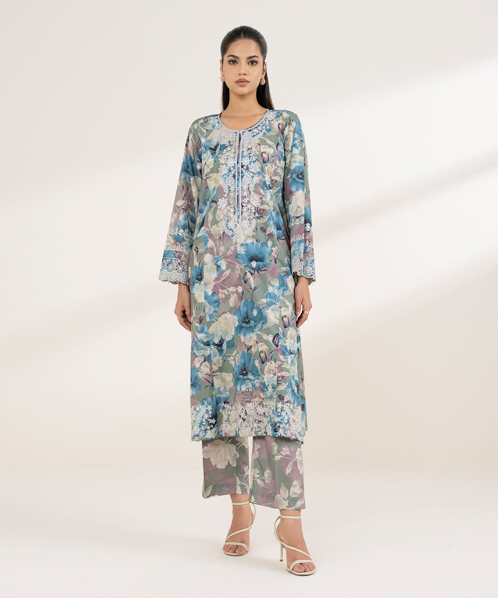 Embroidered Lawn Shirt