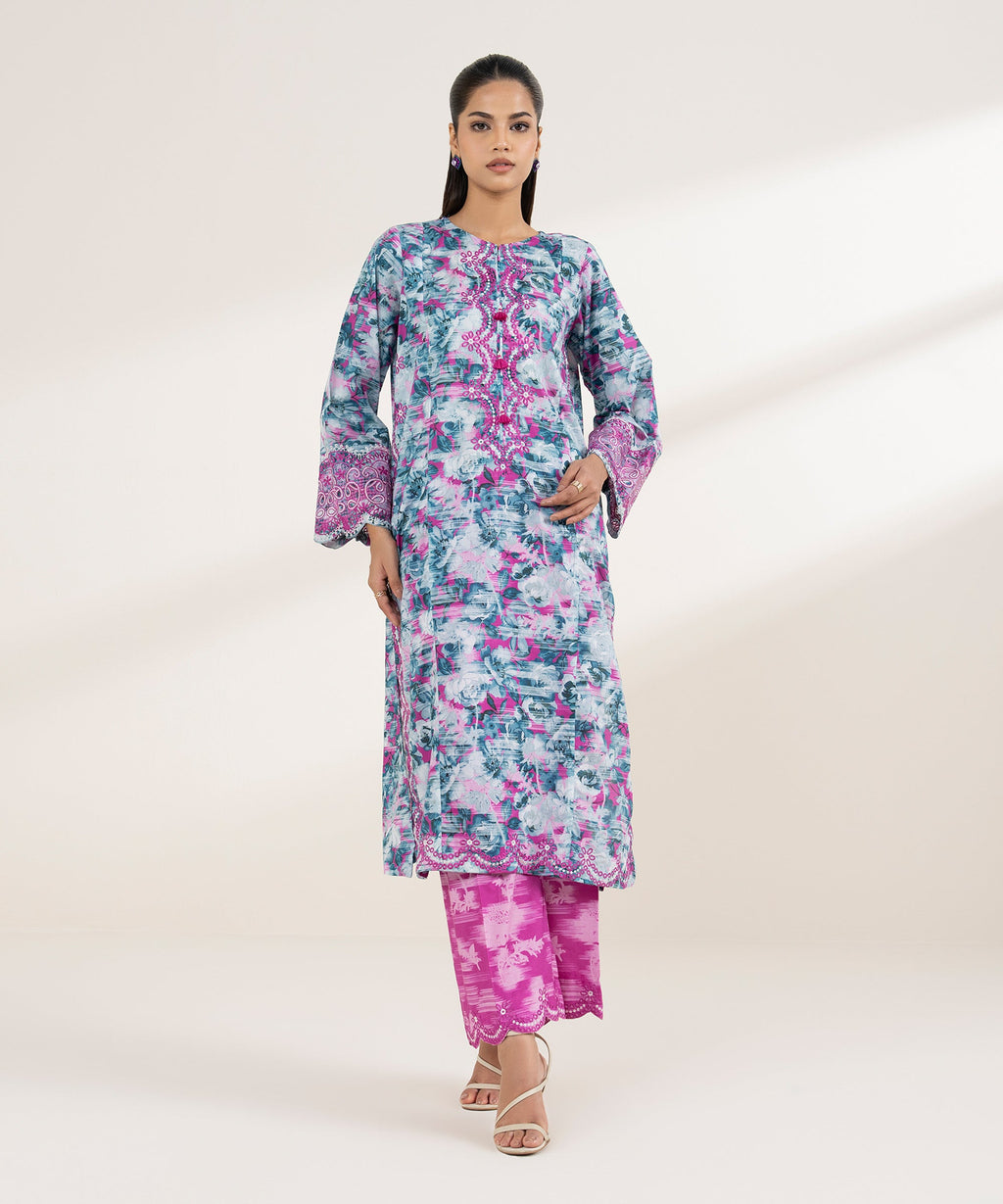 Embroidered Lawn Shirt