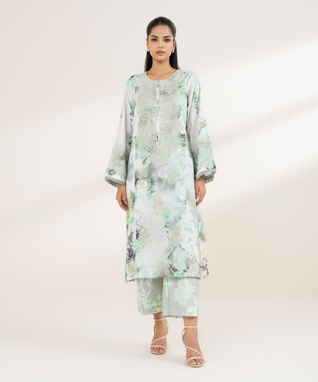 Embroidered Lawn Shirt
