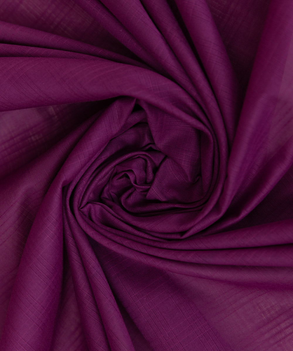 Textured Voile Purple Solid Dupatta