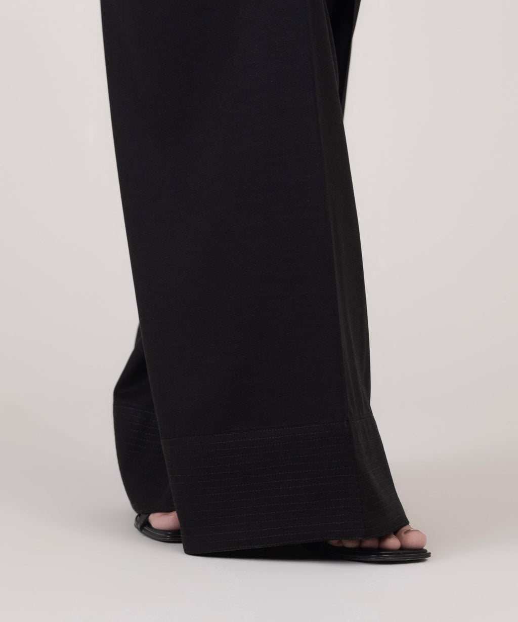 Embroidered Jacquard Culottes