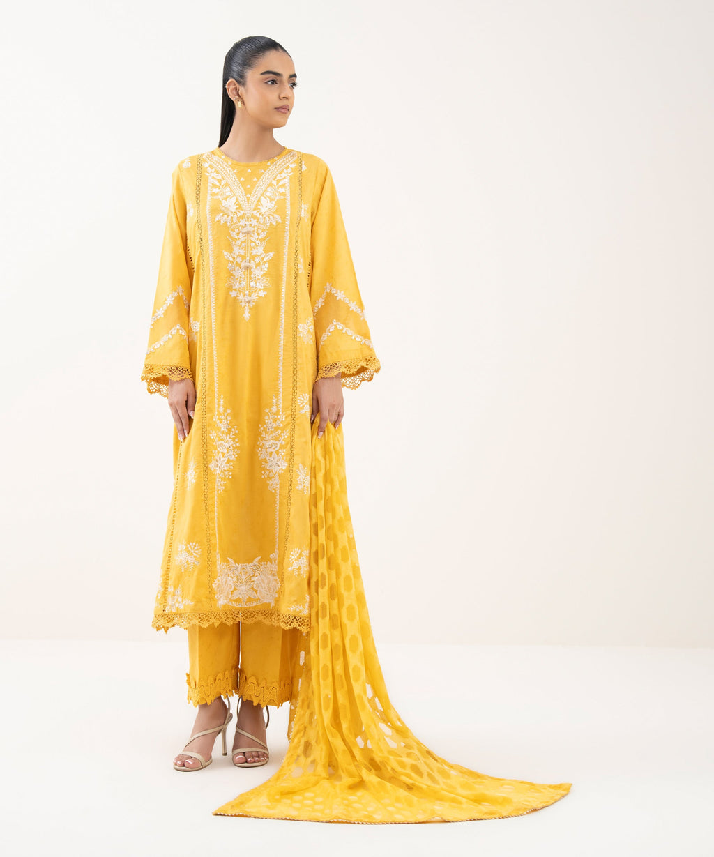 Broche Jacquard Dupatta