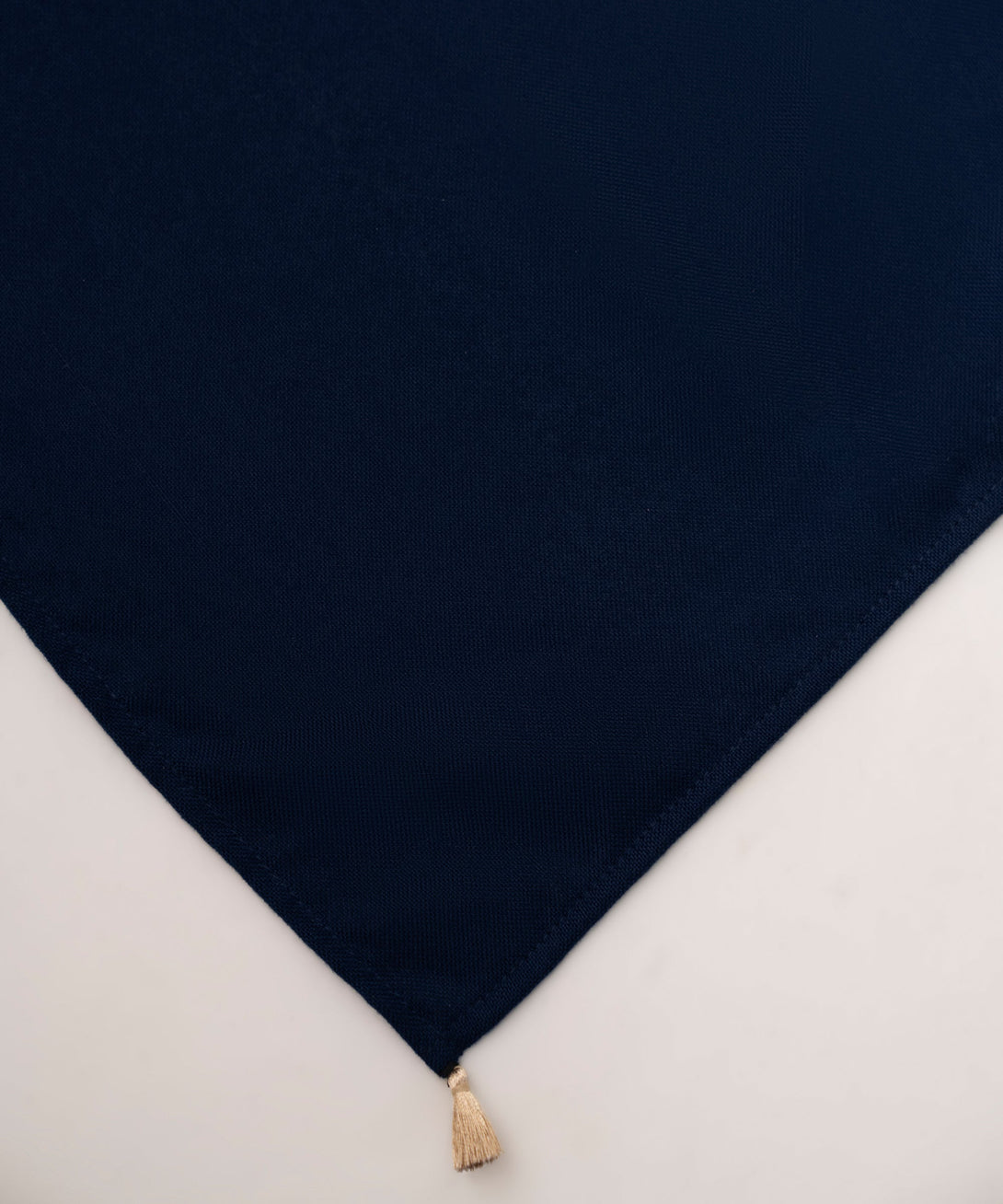 Blue Solid Blended Shawl