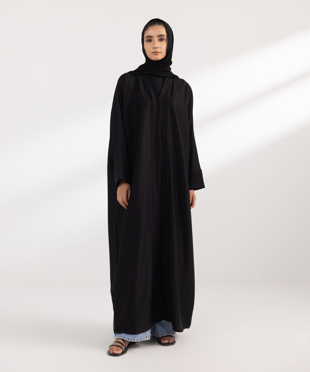 Women's Fashion Black Abbaya