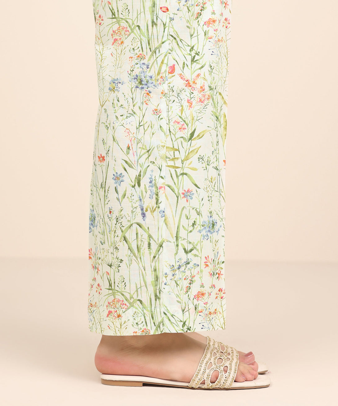 Women's RTW Cross Hatch Multi Printed Straight Pants