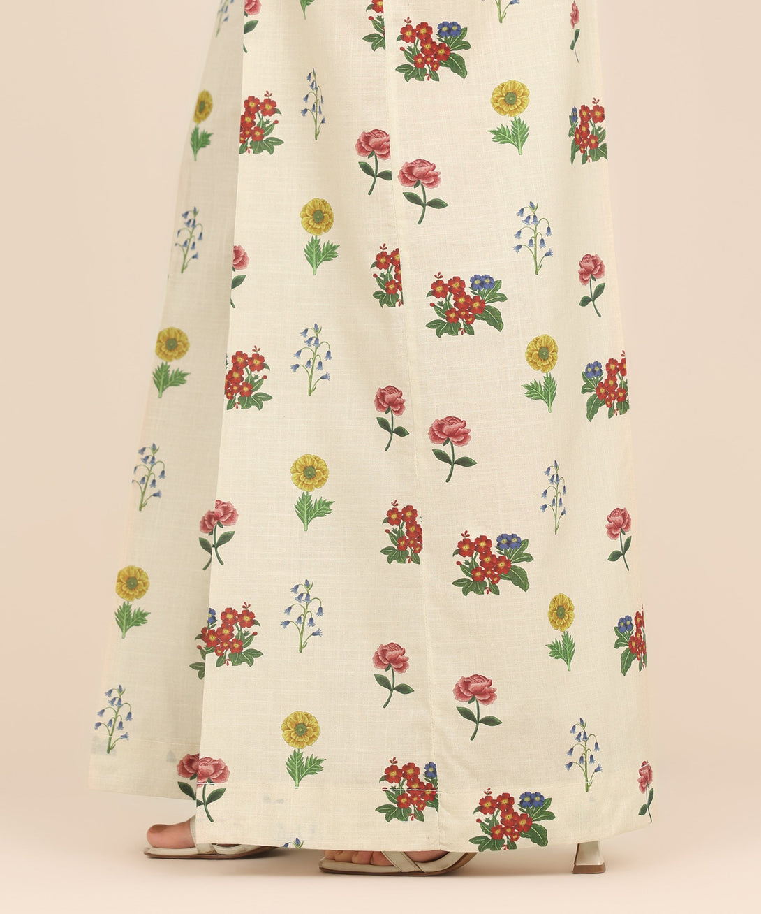 Women's RTW Cross Hatch Multi Printed Flared Pants