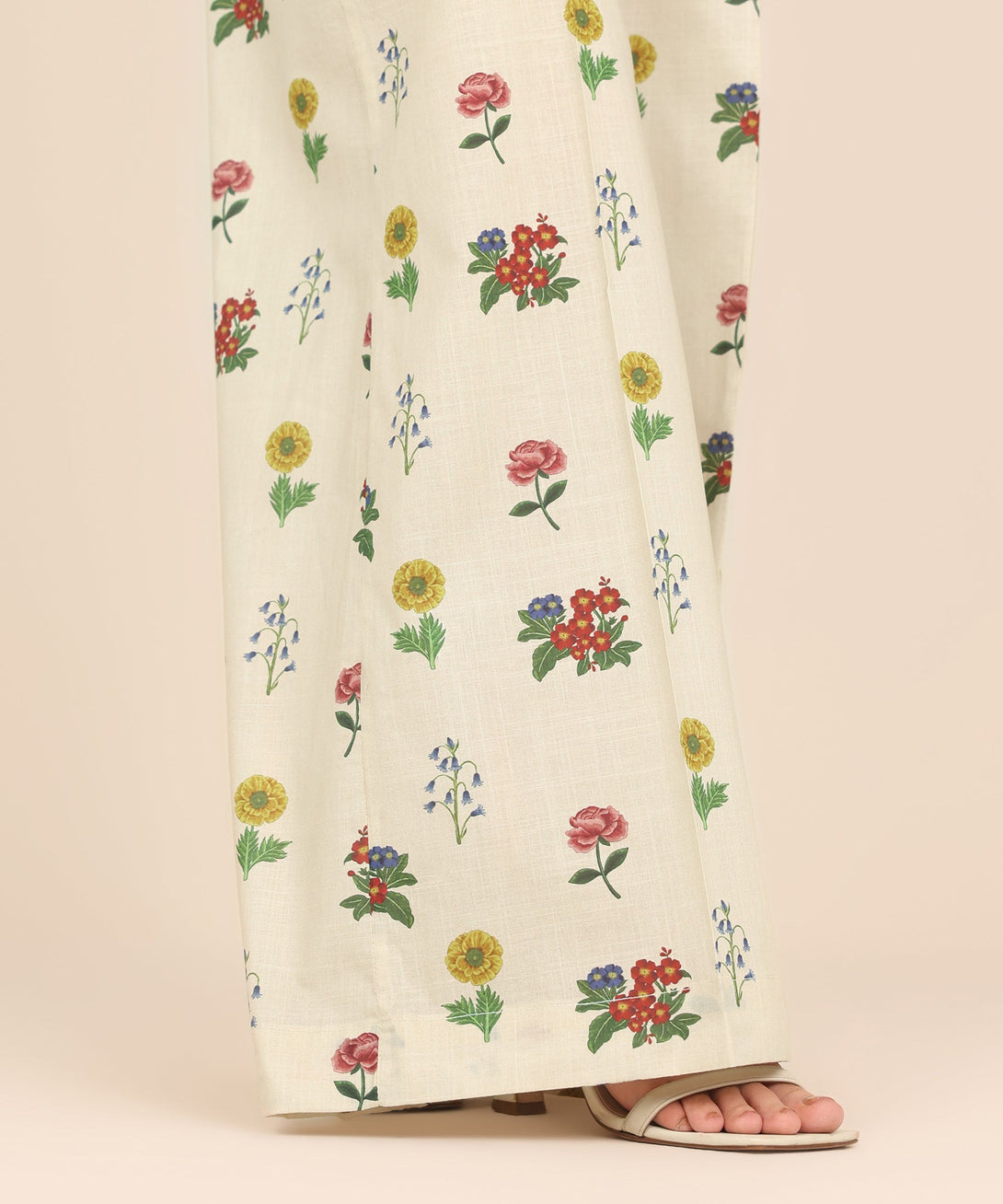 Women's RTW Cross Hatch Multi Printed Flared Pants