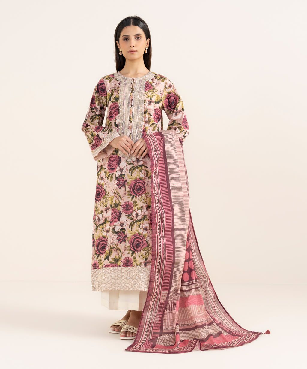 Printed Lawn Dupatta