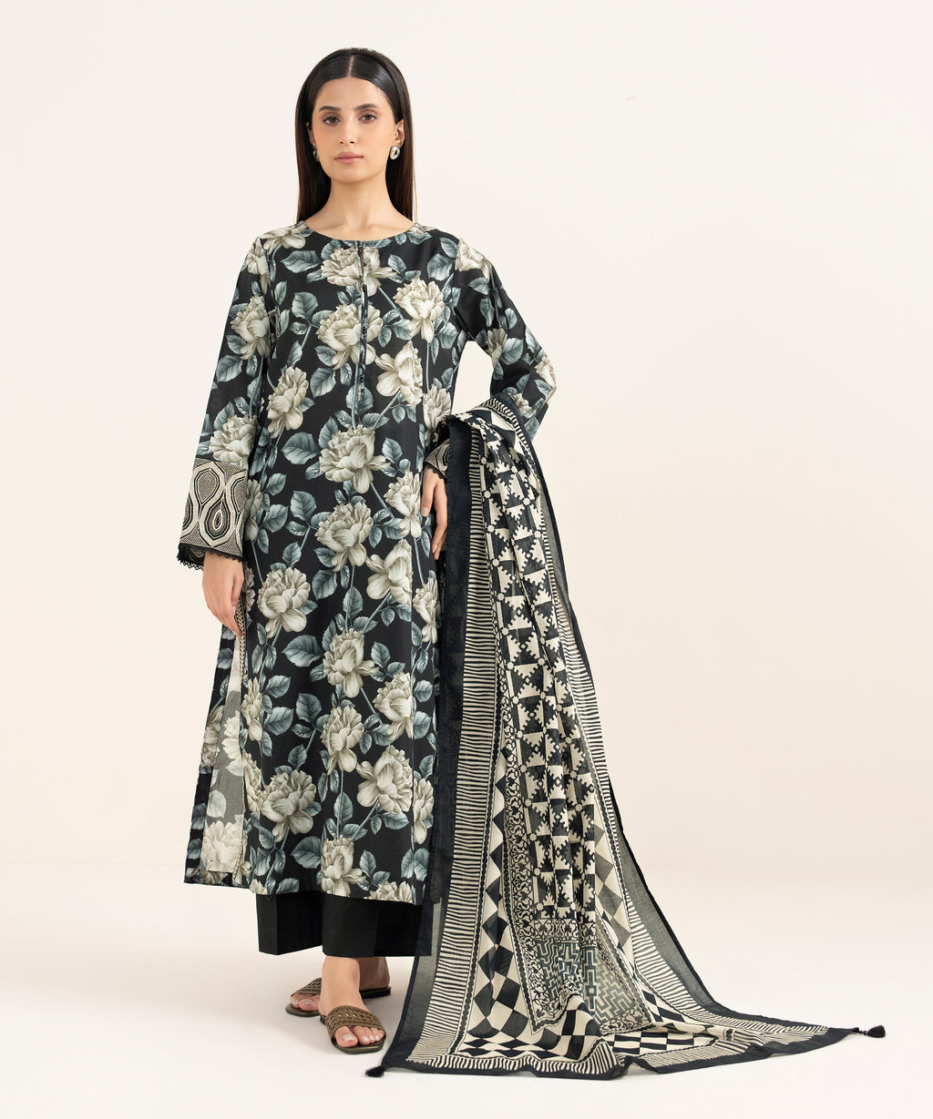 Printed Lawn Dupatta