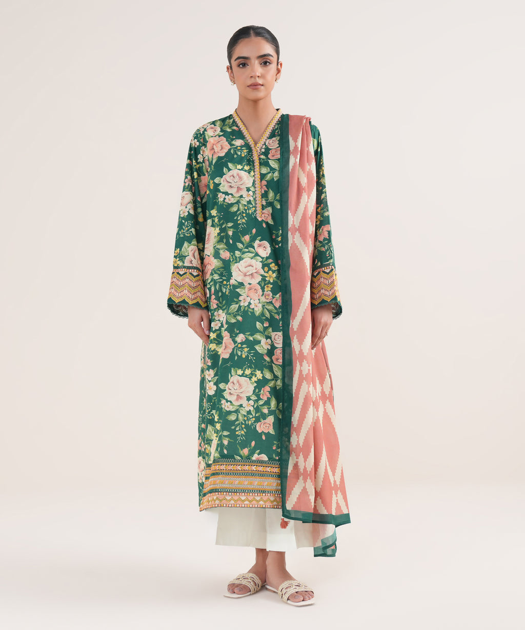 Printed Lawn Dupatta