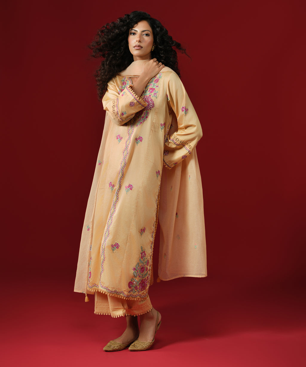 Embroidered Karandi Dupatta