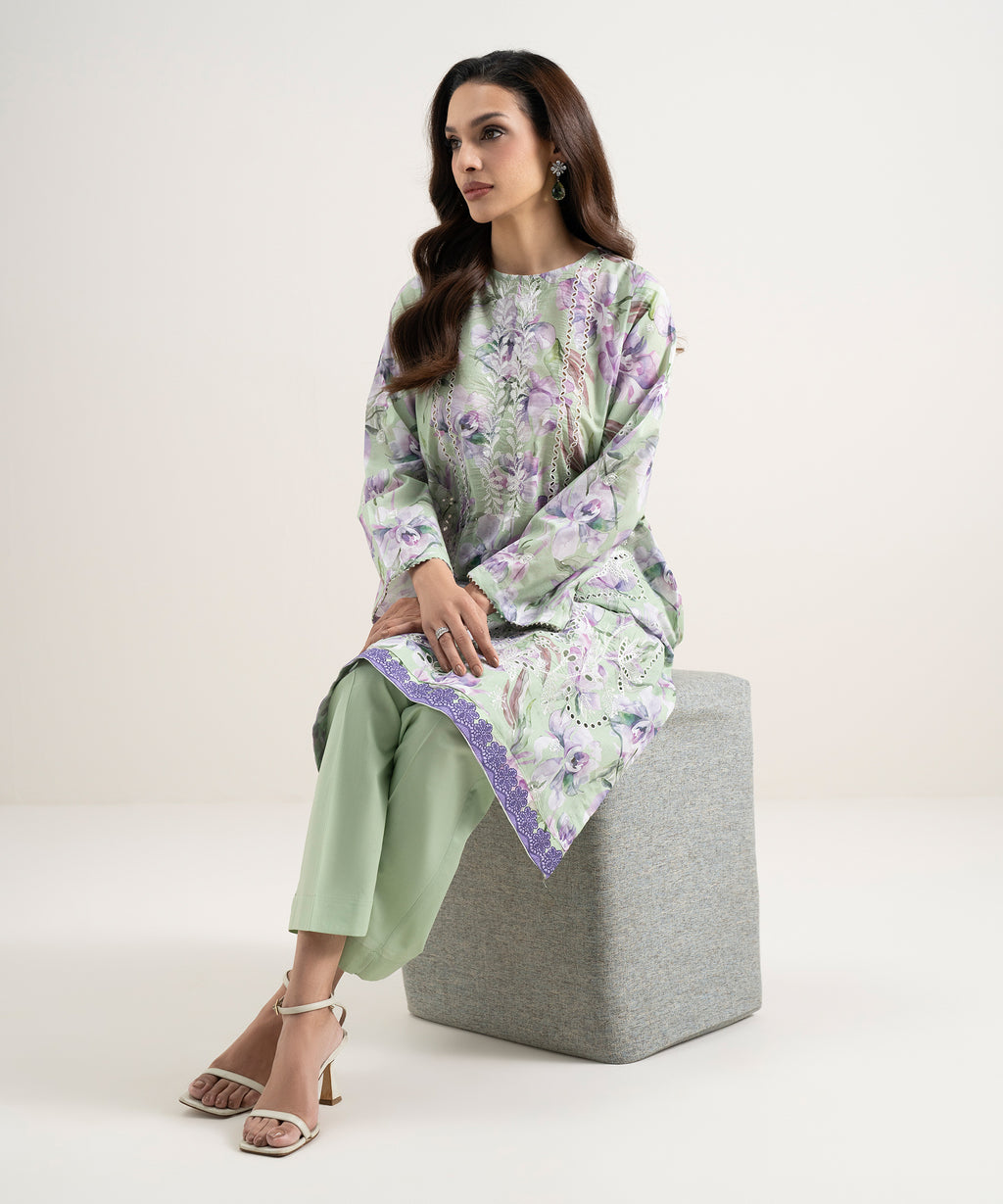 Embroidered Lawn Shirt